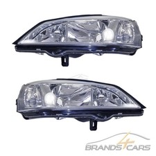 ATEC 2x SCHEINWERFER HAUPTSCHEINWERFER H7/HB3 LINKS+RECHTS FÜR OPEL ASTRA G