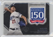 2019 Topps Update 150th Anniversary Manufactured Walker Buehler Patch u0u