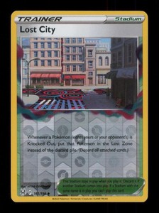 Lost City 161/196 Reverse Holo Lost Origin