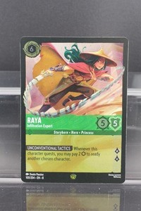Disney Lorcana Raya - Infiltration Expert 100/204 Cold Foil Reign of Jafar Legen