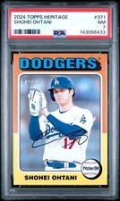 2024 TOPPS HERITAGE #371 SHOHEI OHTANI PSA 7