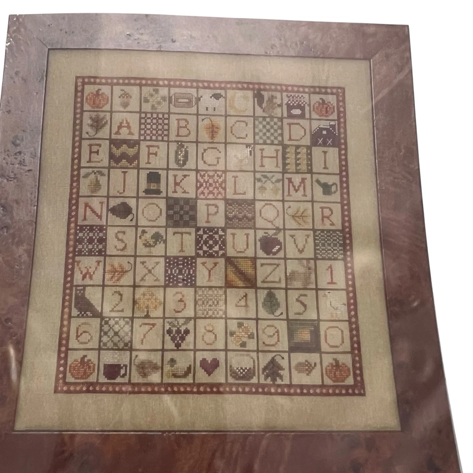 Blue Ribbon Designs Original Charted Needlework Pattern INDIAN SUMMER SAMPLER - Image 2 of 4