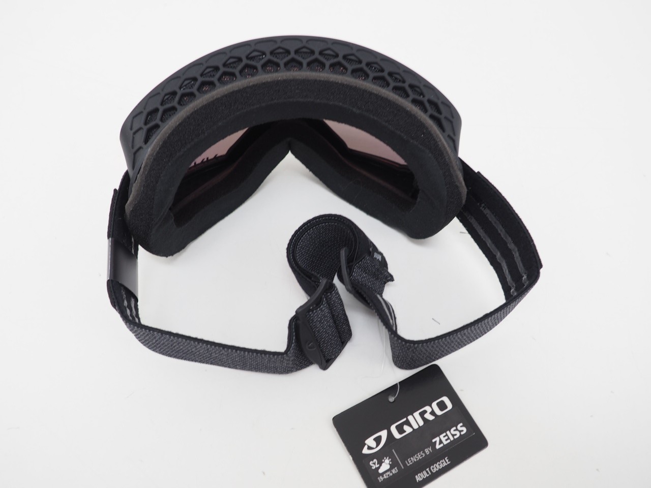 New! Giro Method Adult Winter Sport Goggle Black Mono w/ VIVID Ember Lens +1