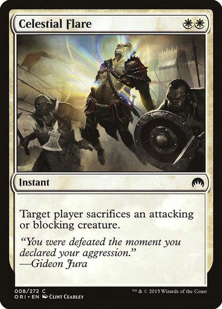2015 Magic: The Gathering: Magic Origins - Celestial Flare (#8, C, Near Mint)