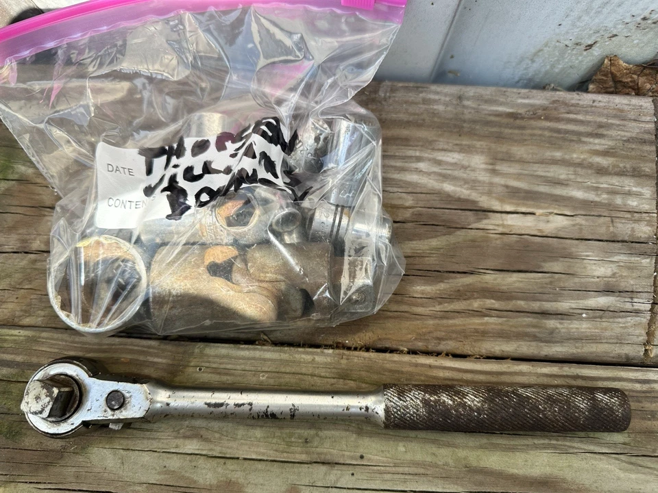 1/2" 3/8" Sockets Thorson Ratchet Bonney and 3/4" Williams Universal Swivel - Image 4 of 4