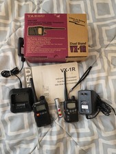 Yaesu VX-1R Ultra Compact Dual Band Transceiver Vintage + Baofeng UV3R