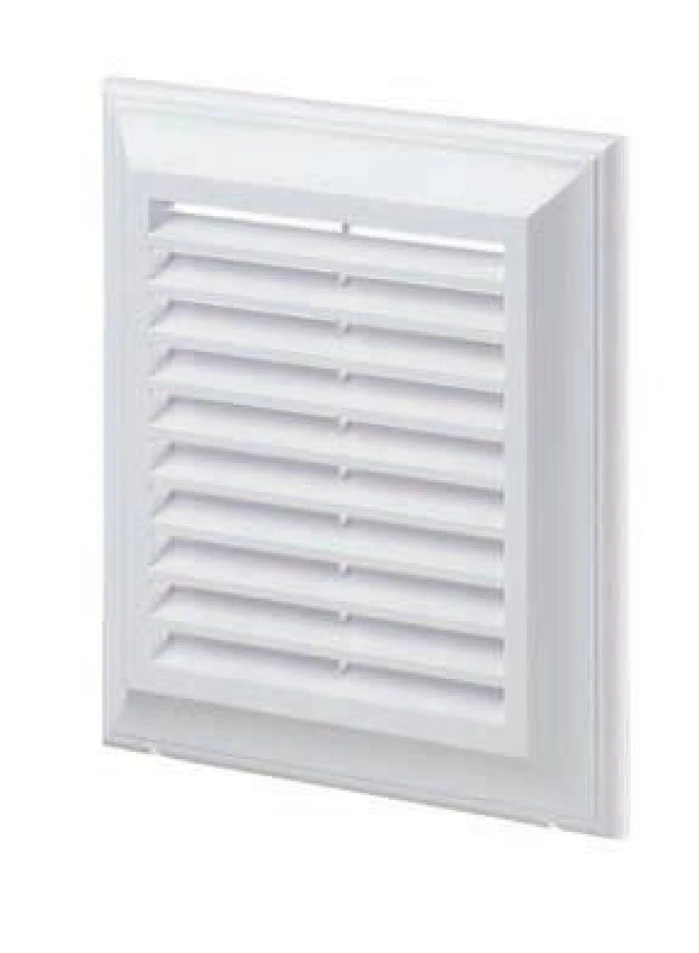 Ventilation grille 140x140mm with mesh and flange EL140AK
