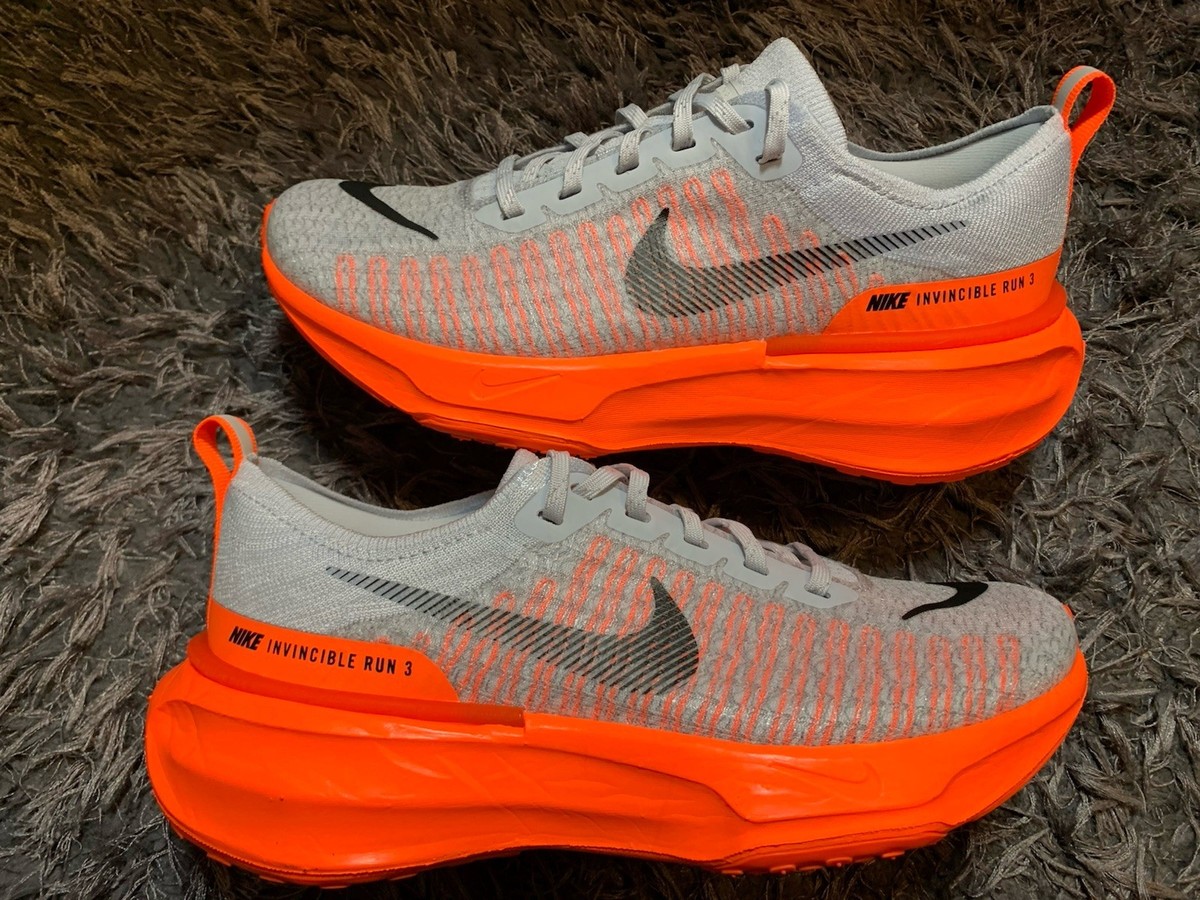 Nike Men's 8 Invincible 3 Running Shoes Pure Platinum/Hyper