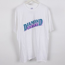Vintage Arizona Diamondbacks Baseball MLB White Men's XL T shirt