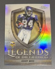 2025 Topps Chrome Football Legends of the Gridiron #LOG-25 Randy Moss REFRACTOR