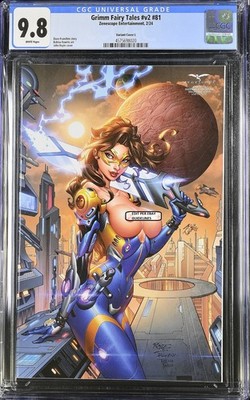 Zenescope Grimm Fairy Tales v2 #81 L CGC 9.8 John Royle Ltd 75 Spacepunk