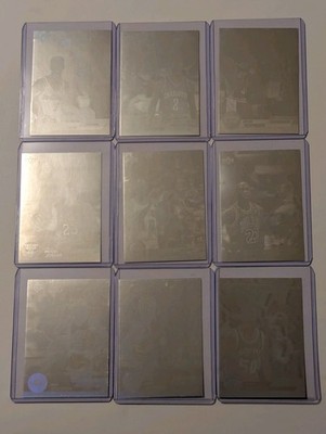 1992-93 Upper Deck 9 Card Set Award Winner Spanish Holograms (EB1-EB9)