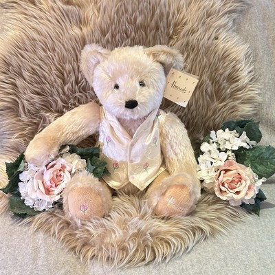 Harrods Bear Knight Bridge Bloom Teddy Bear