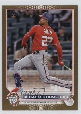 2022 Topps Update Gold 1565/2022 Juan Soto Checklist #US68 bp9