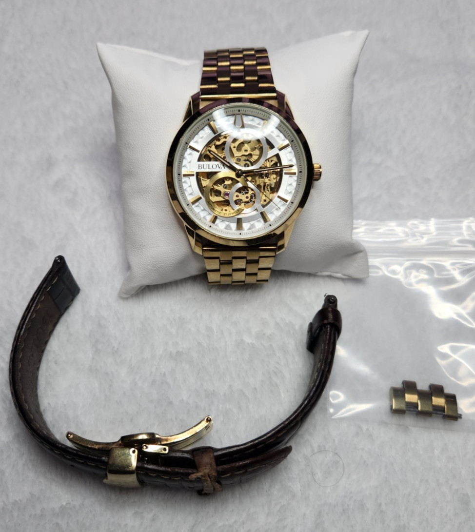 Beautiful Bulova Sutton - Automatic Skeleton Watc… - image 9