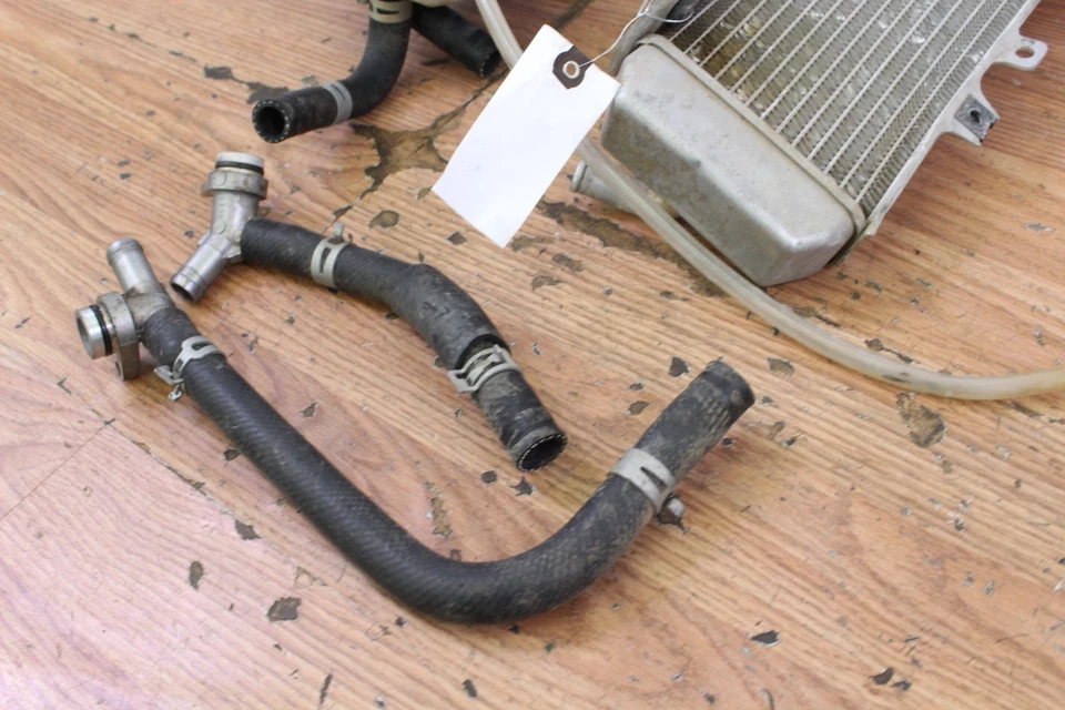 2017 KAWASAKI KX250F Left and Right Radiator Cooler w/ Hoses - Image 4 of 4