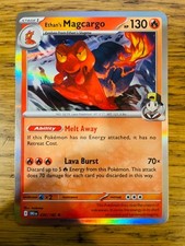 NM! Ethan's Magcargo (036/182) Destined Rivals Holo Rare Pokemon Karte!