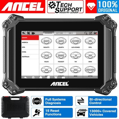 ANCEL V6 KFZ OBD2 Diagnosegerät Profi Alle System Scanner ECU Coding 15 RESET