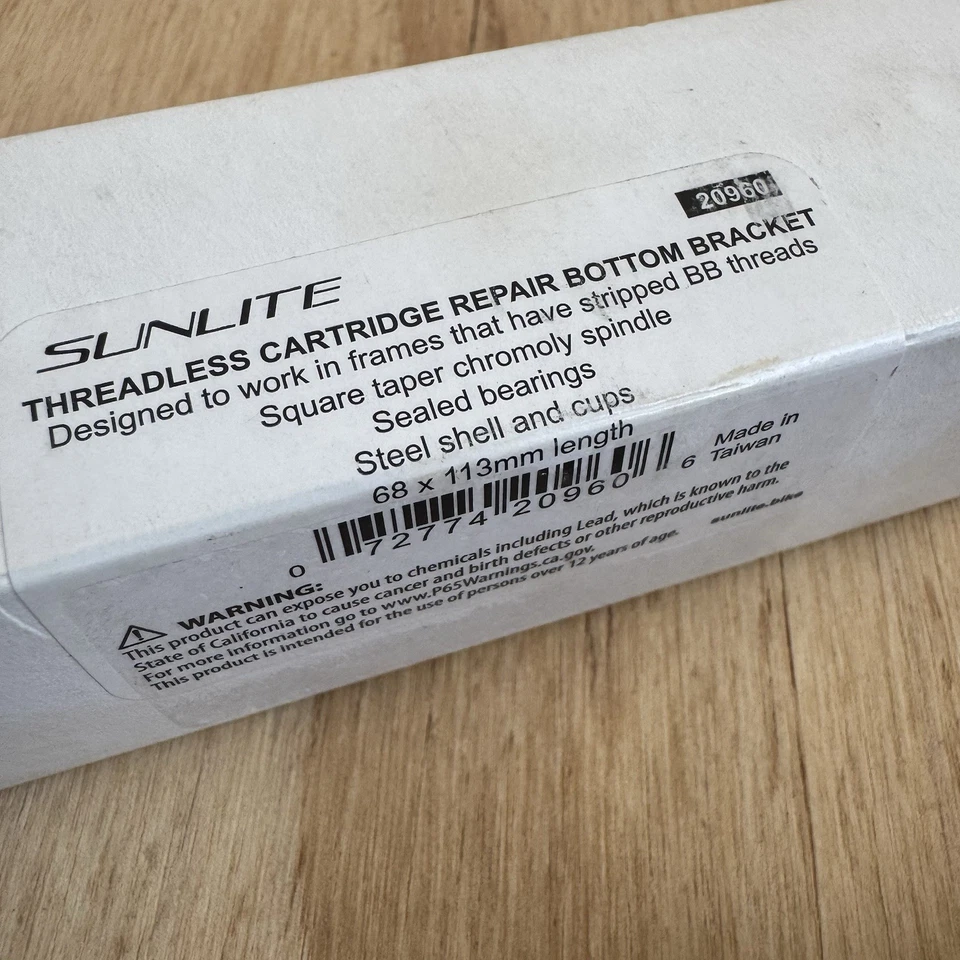 Sunlite BB-993 底部支架无螺纹方形 68 x 113 墨盒修复 — 第 3/3 张图片