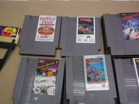 Nintendo NES game lot of 20 -Zelda Kirby Ninja Gaiden Gauntlet II Faxanadu NR