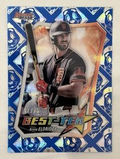 2025 Bowman’s Best Bryce Eldridge Best-Tek Blue /75 SP Giants BT-19