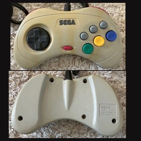 Sega Saturn console HST-0014 with game software included Operation verified