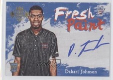 2015-16 Panini Court Kings Fresh Paint Dakari Johnson #FP-DJ Auto 7i2