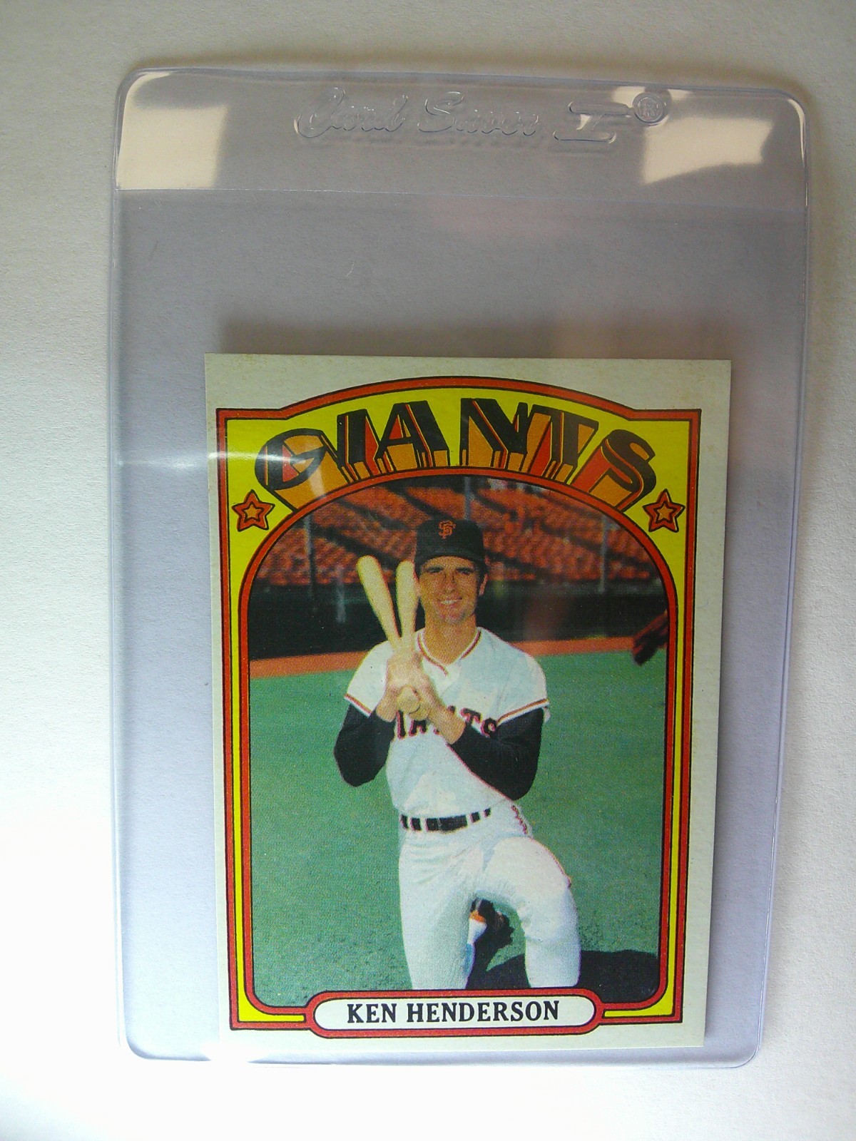 1972 Topps - Ken Henderson #443 - MINT - PACK FRESH 🔥