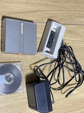 Sharp MD-ST600S MiniDisc Player Recorder Tested Works Vintage Audio Japan