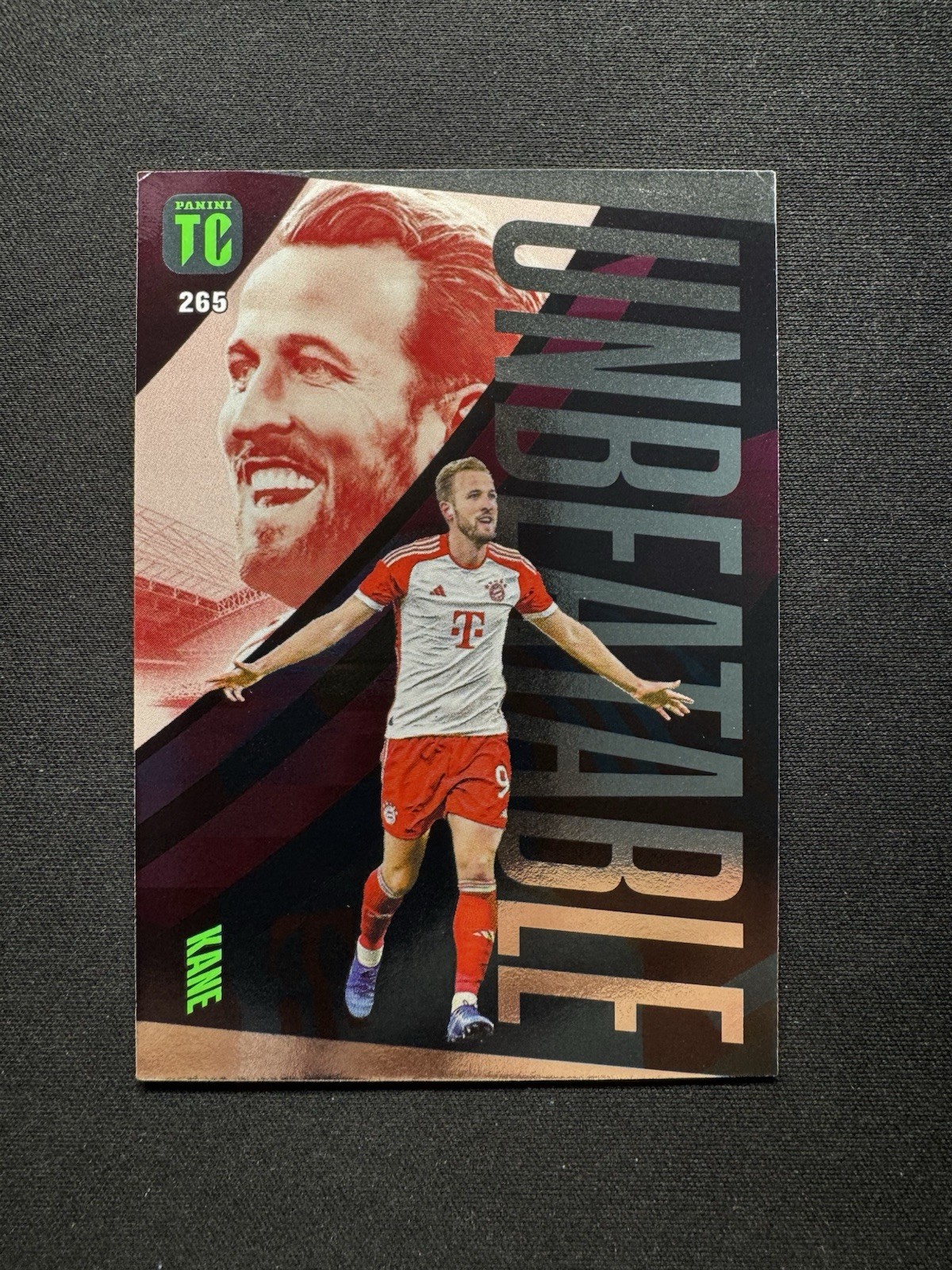 2024 Panini Top Class Harry Kane Unbeatable Insert #265
