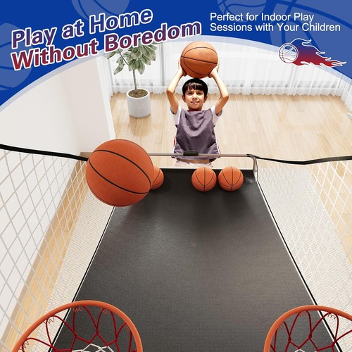 Arcade Basketball Game, Dual Shot Electronic Basketball Game with 8 Game Modes - Picture 6 of 9
