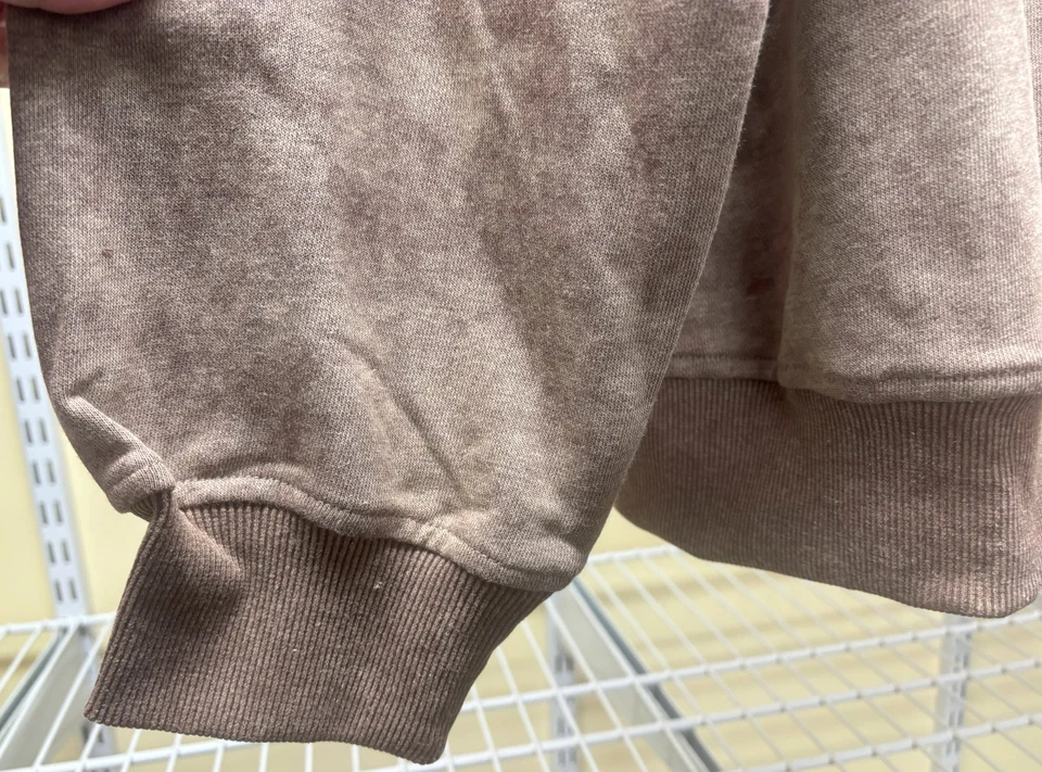 Nuevo Pullover Boujee Boutique Show Me Your TD's Marrón Manga Larga Cuello Redondo S-2XL Foto 4 de 4