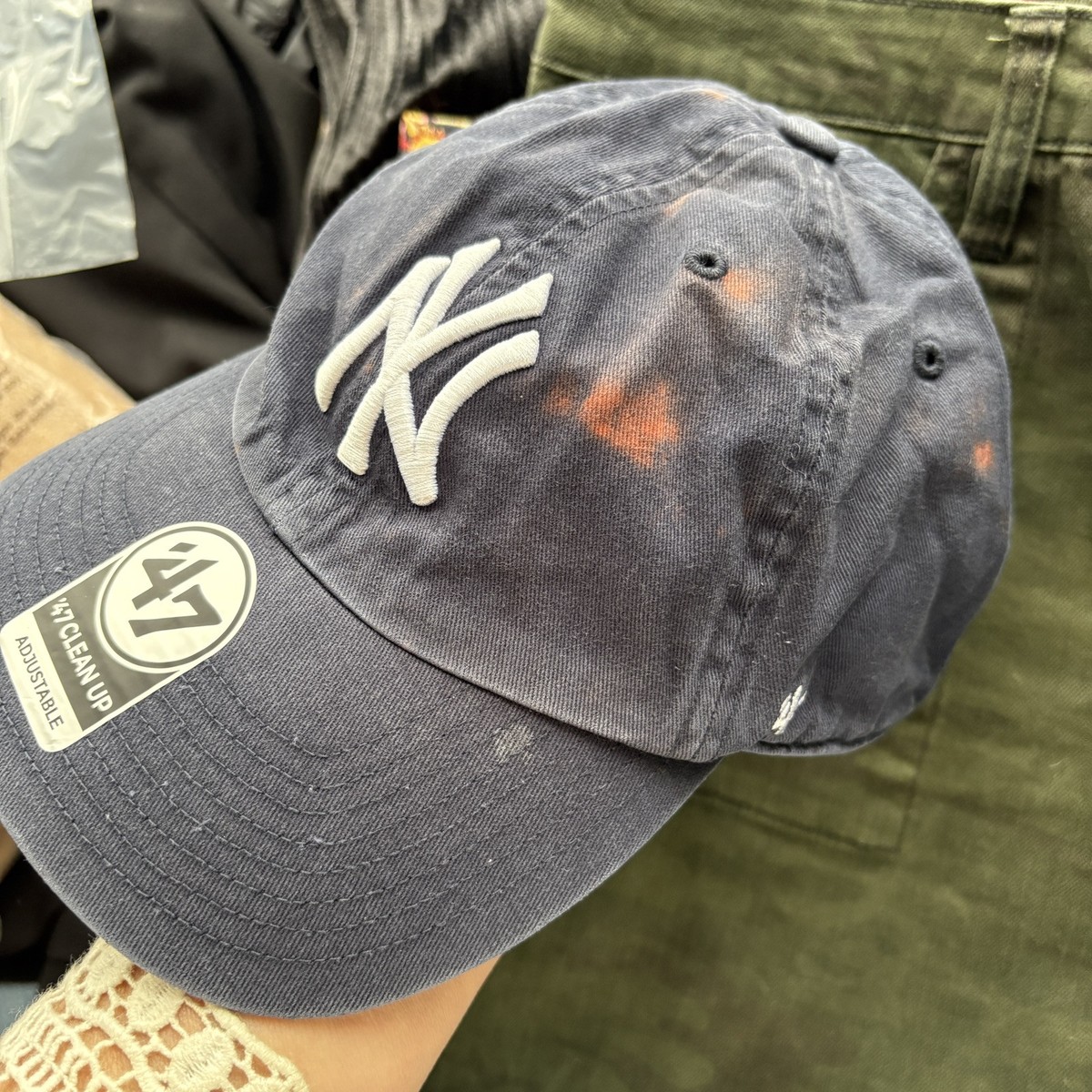 J crew Yankees' cleanup cap in garment-dyed twill | eBay