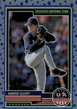 2023 Panini Stars & Stripes USA Baseball Hunter Elliott #67 Stars 3C