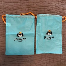Jellycat London Blue Drawstring Dust Bag Only Lot Of 2 Pouch