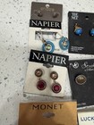 Lot of 70 Vintage Earrings Estate Clean Out. Monet Liz Met Museum Pierced — photo 2
