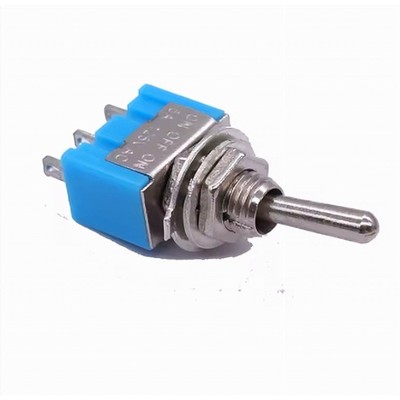 Toggle Switch mini 3 Pin 3 Position on-off-on MTS-103 | eBay