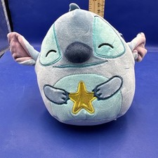 Disney Squishmallows 6.5  Plush Stitch with Star 2024 Fall NWT Jazwares