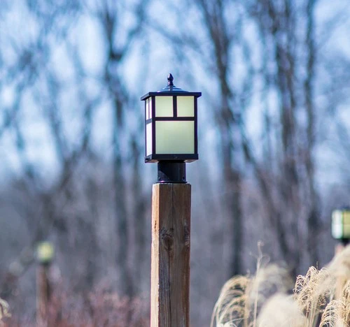 Maxim 4055 Coldwater 1 Light 12"H Outdoor Single Head Post Light - Picture 7 of 11