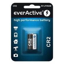 1x everActive CR2 3V Lithium Battery for Cameras Alarms Flashlights