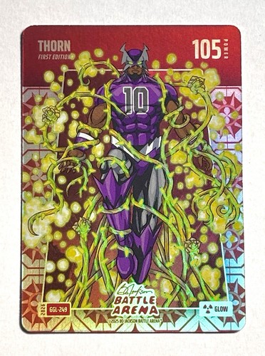 Bo Jackson Battle Arena ‘Thorn’ DeMarr Derozen Glow Great Grandmas Lino #GGL-249