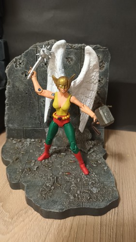 3.75" 1:18 Custom Action Figure Hawkwoman DC Comics Marvel Universe - Picture 8 of 10