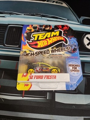 Team Hot Wheels HWTF HIGH SPEED WHEELS 12 FORD FIESTA 1/64