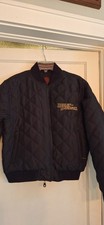 Very Sharp Harley Davidson jacket Unisex medium  Quilted Tanker Reversible Moto