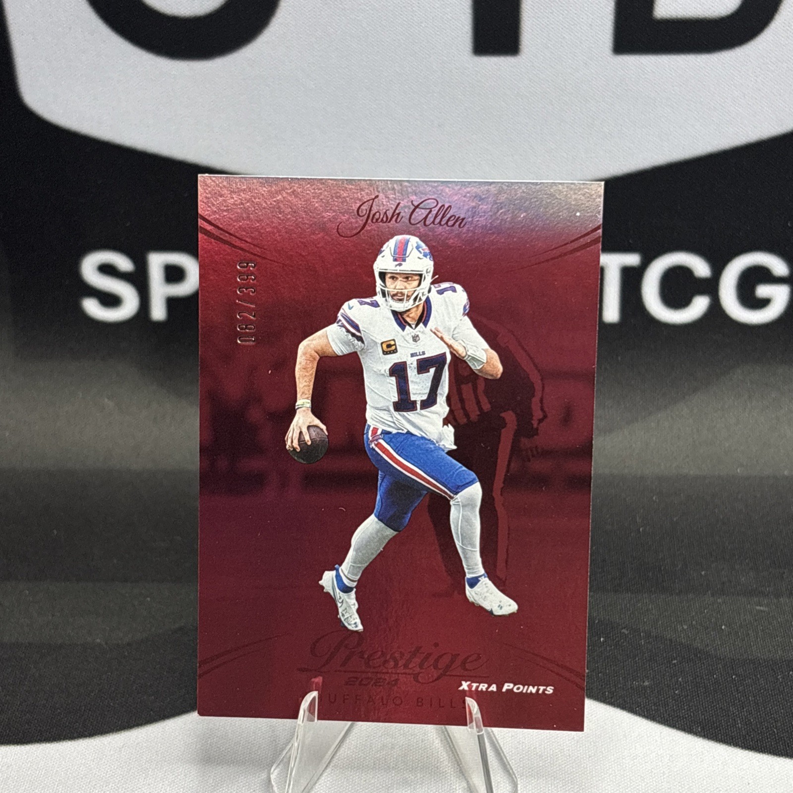 2024 Panini Prestige - Josh Allen #30 Xtra Points Premium Red /399