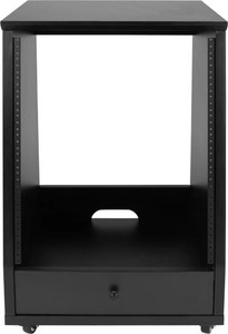 Gator Frameworks Elite 12U Angled Studio Rack - Black