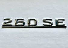 Mercedes W126 Typenschild Bezeichnung 260 SE Mercedes W126 Typenschild Bezeichnung 260 SE