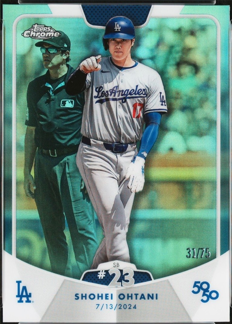 2024 Topps 50/50: Shohei Ohtani - Shohei Ohtani #52 for sale | eBay