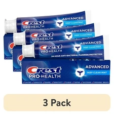 Advanced Deep Clean Mint Toothpaste Twin Pack 6 x 5.1oz Teeth Whitening Fluoride