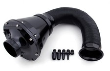 Universal Car Air Filter Cold Closed Intake Systems CIS 70mm Black A9